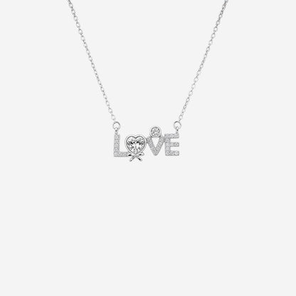 Eira Love Pendant – Sterling Silver 