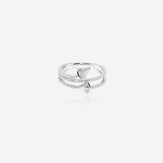 Radiant vibe ring – Sterling Silver in Brilliance