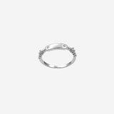 Silver Gemplate Women`s Ring