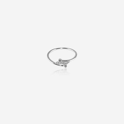Pathline Gleam Ring in Sterling silver