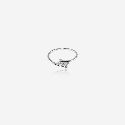 Pathline Gleam Ring in Sterling silver