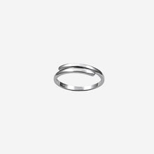 Silver Engraveline Women`s Ring