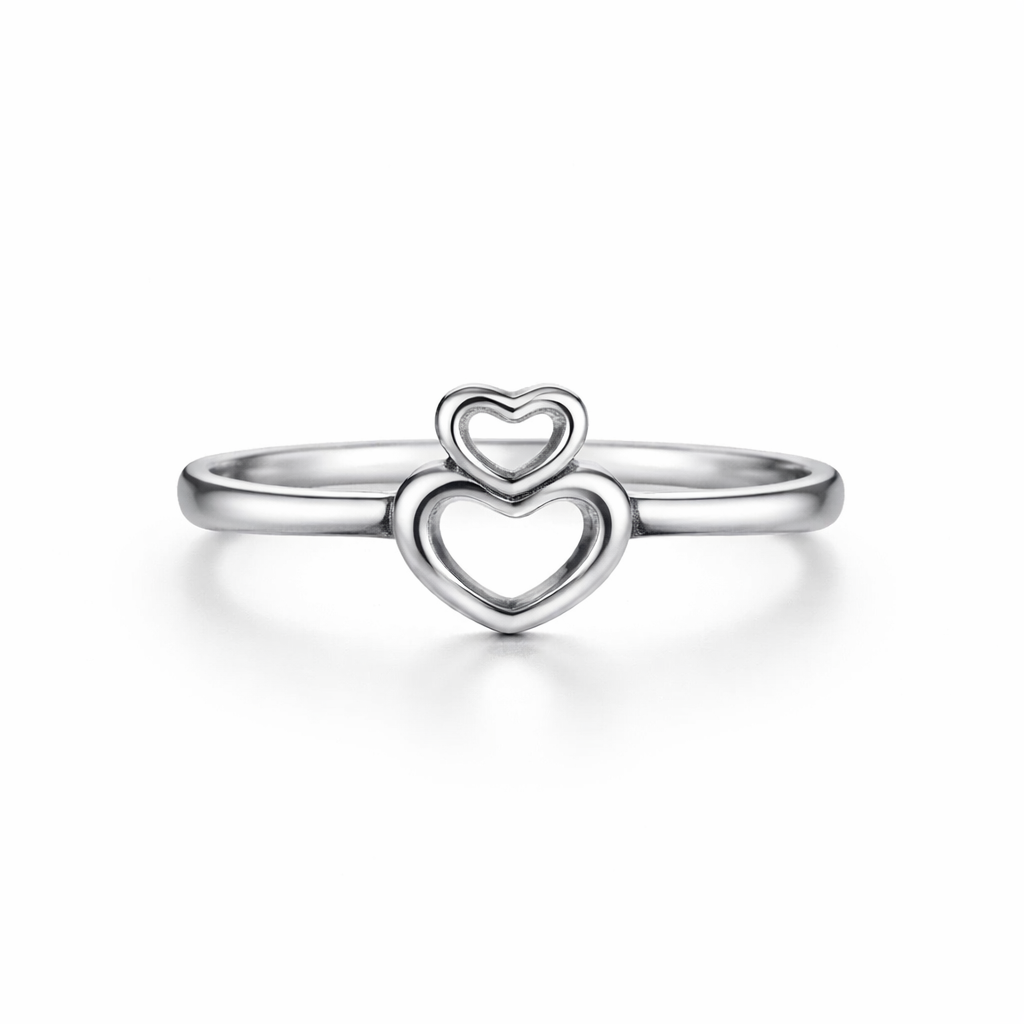 Silver Lovetier Women`s Band