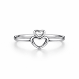 Silver Lovetier Women`s Band