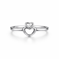 Silver Lovetier Women`s Band
