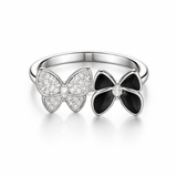 Silver Dualwing Women`s Ring