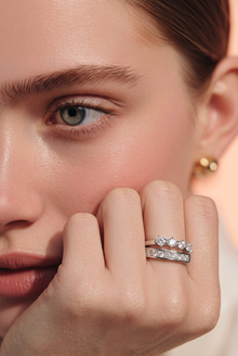 Silver Edgeflow Women`s Ring