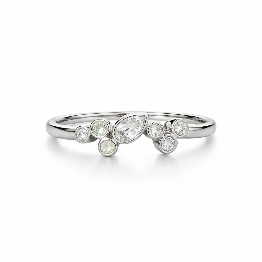 Silver Elysia Women`s Ring