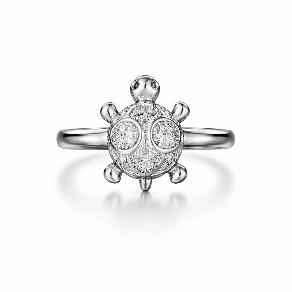 Silver Shellcrest Band Ring