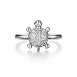 Silver Shellcrest Band Ring