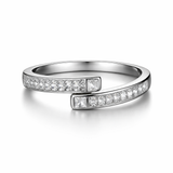 Silvercoil Spark Women`s ring