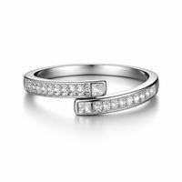 Silvercoil Spark Women`s ring