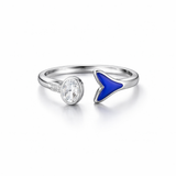 Silver Sirena Gleam Women`s ring