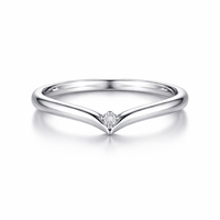 Silver Silvara V Women`s Band