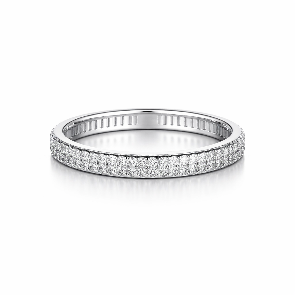 Silver Eterna Glow Women`s ring