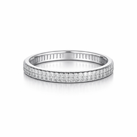 Silver Eterna Glow Women`s ring