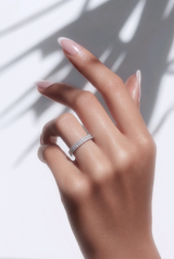 Silver Eterna Glow Women`s ring