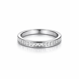 Silver Elysian Halo Women`s Ring