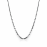 Twisted pattern Chain in silver