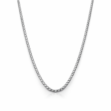 Twisted pattern Chain in silver