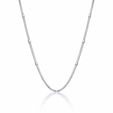 Modular Women`s Chain in silver