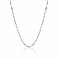 Modular Women`s Chain in silver