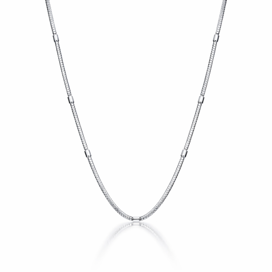 Modular Women`s Chain in silver