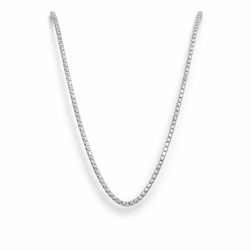 Lustre Line Chain in silver