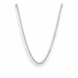 Lustre Line Chain in silver