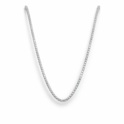 Lustre Line Chain in silver