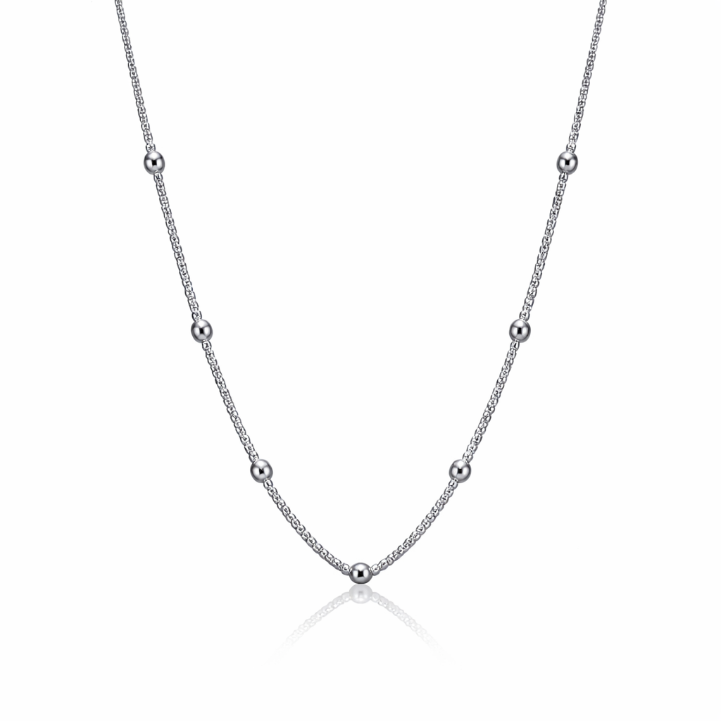 Starlight Dots Women`s chain in silver