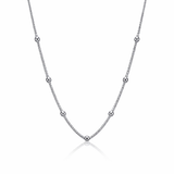 Starlight Dots Women`s chain in silver