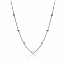 Starlight Dots Women`s chain in silver