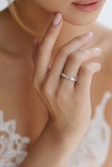 Eterna Luxe Women`s Ring in Silver