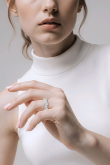 Timeless Grace Ring in silver