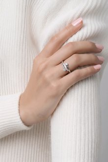 Prism Point Ring in Silver
