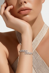 Eterna Arc Bracelet in Silver