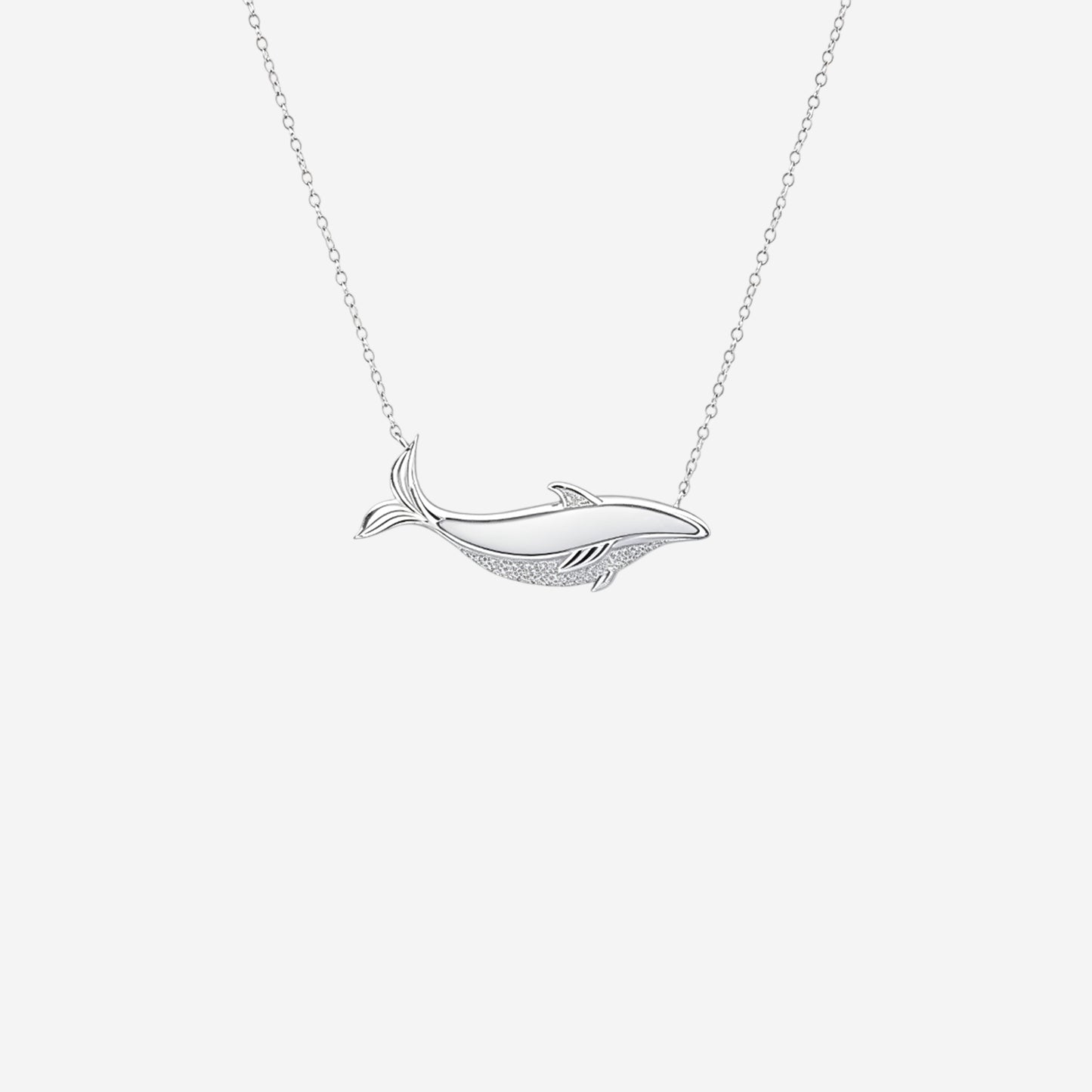 sterling silver selaché pendant