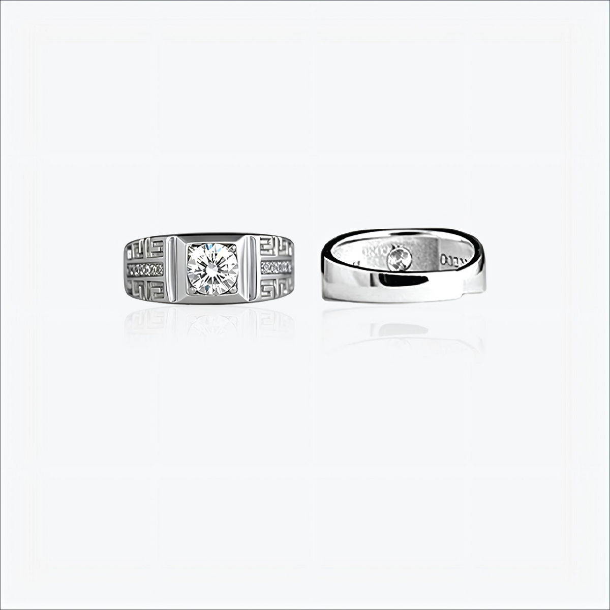 Sterling silver Creston Ring – Rubicstone