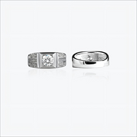 Sterling silver Creston Ring – Rubicstone