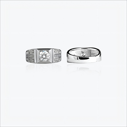 Sterling silver Creston Ring – Rubicstone