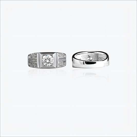 Sterling silver Creston Ring – Rubicstone