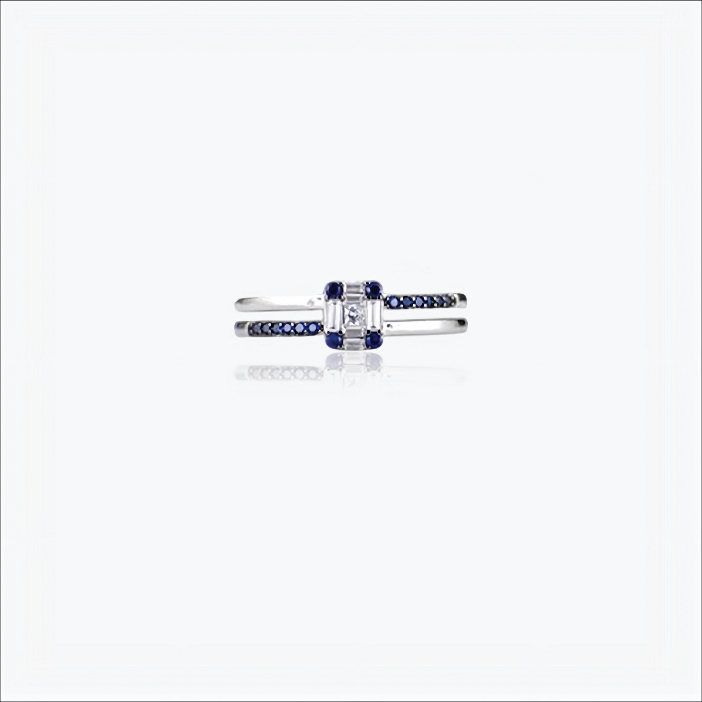 splitband ring – sterling silver
