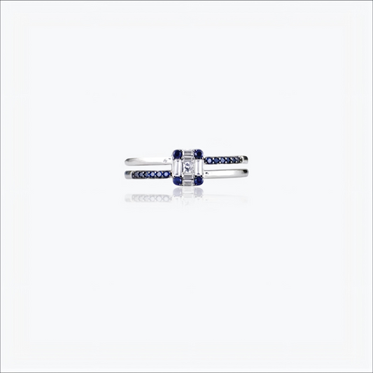Splitband Ring – Sterling Silver