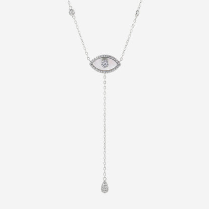 Silver Grace Eye Pendant