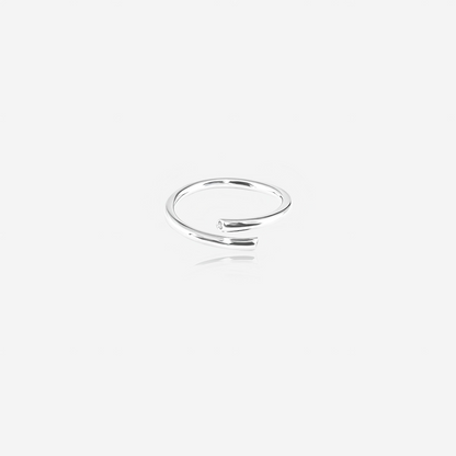 Open Crest – Sterling Silver in Sculptural Motion