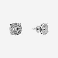 Silver Pavora Women`s Earrings