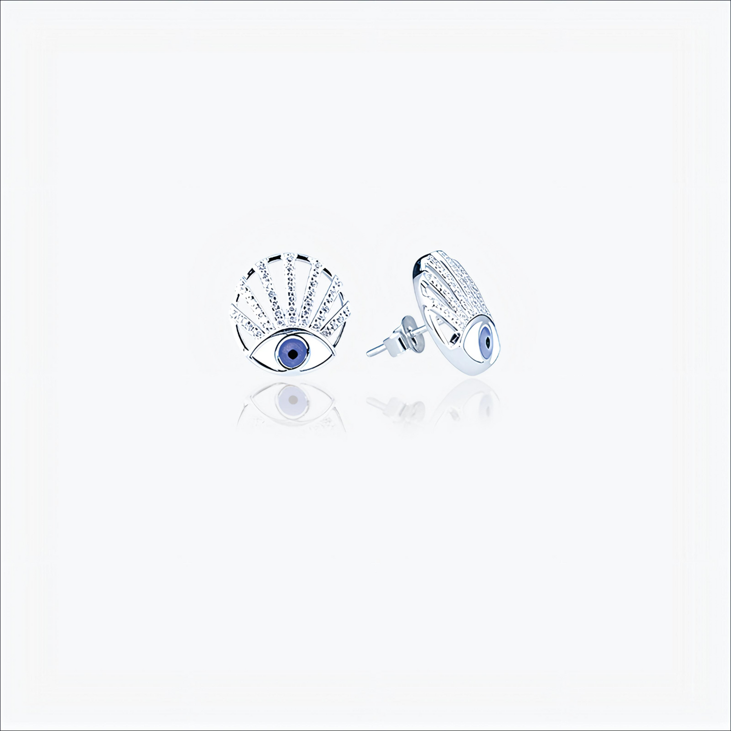 Evira Hoops – Sterling Silver in Protective Grace