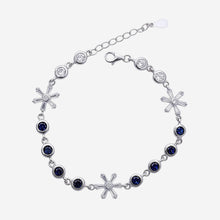Sterling silver Heartlink Charm Anklet