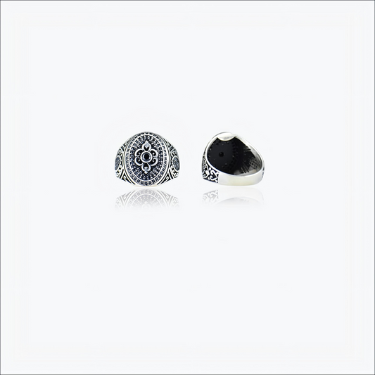 Axismark Ring – Sterling Silver in Bold Balance